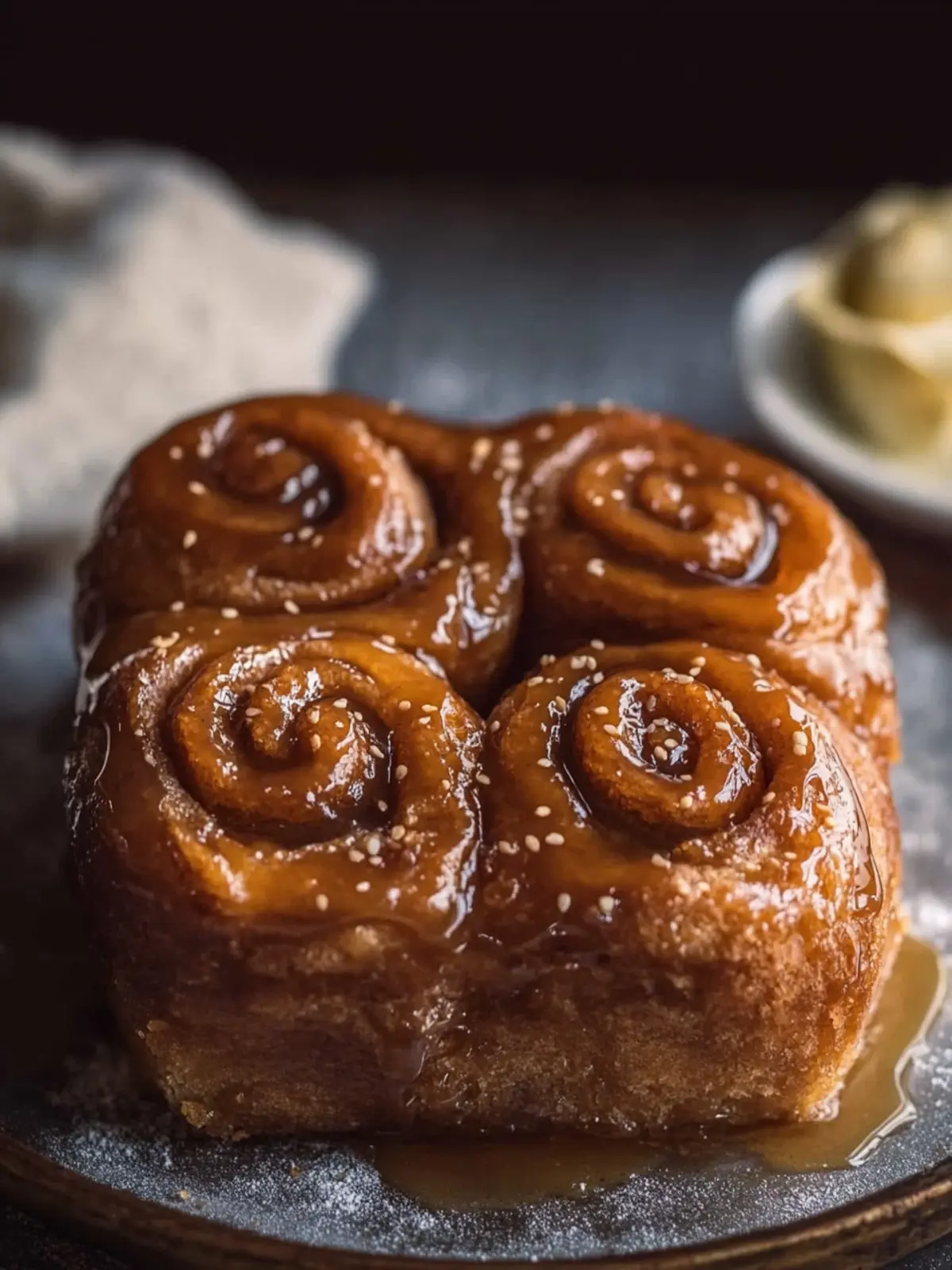 Miso Caramel Sticky Buns