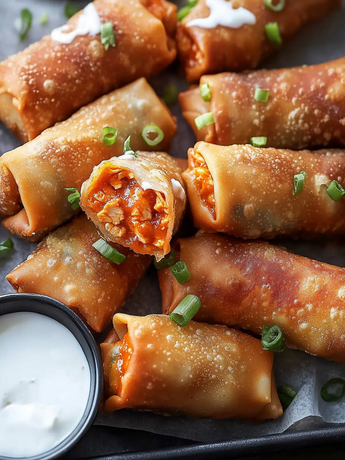 Buffalo Chicken Egg Rolls That Will Fire Up Your Tastebuds 4 Buffalo Chicken Egg Rolls