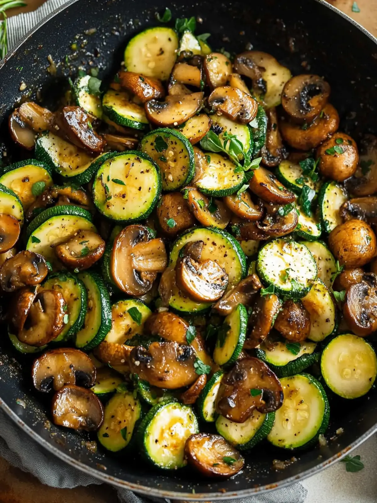 Skillet Zucchini and Mushrooms: Quick, Flavor-Packed Delight 5 Skillet Zucchini and Mushrooms