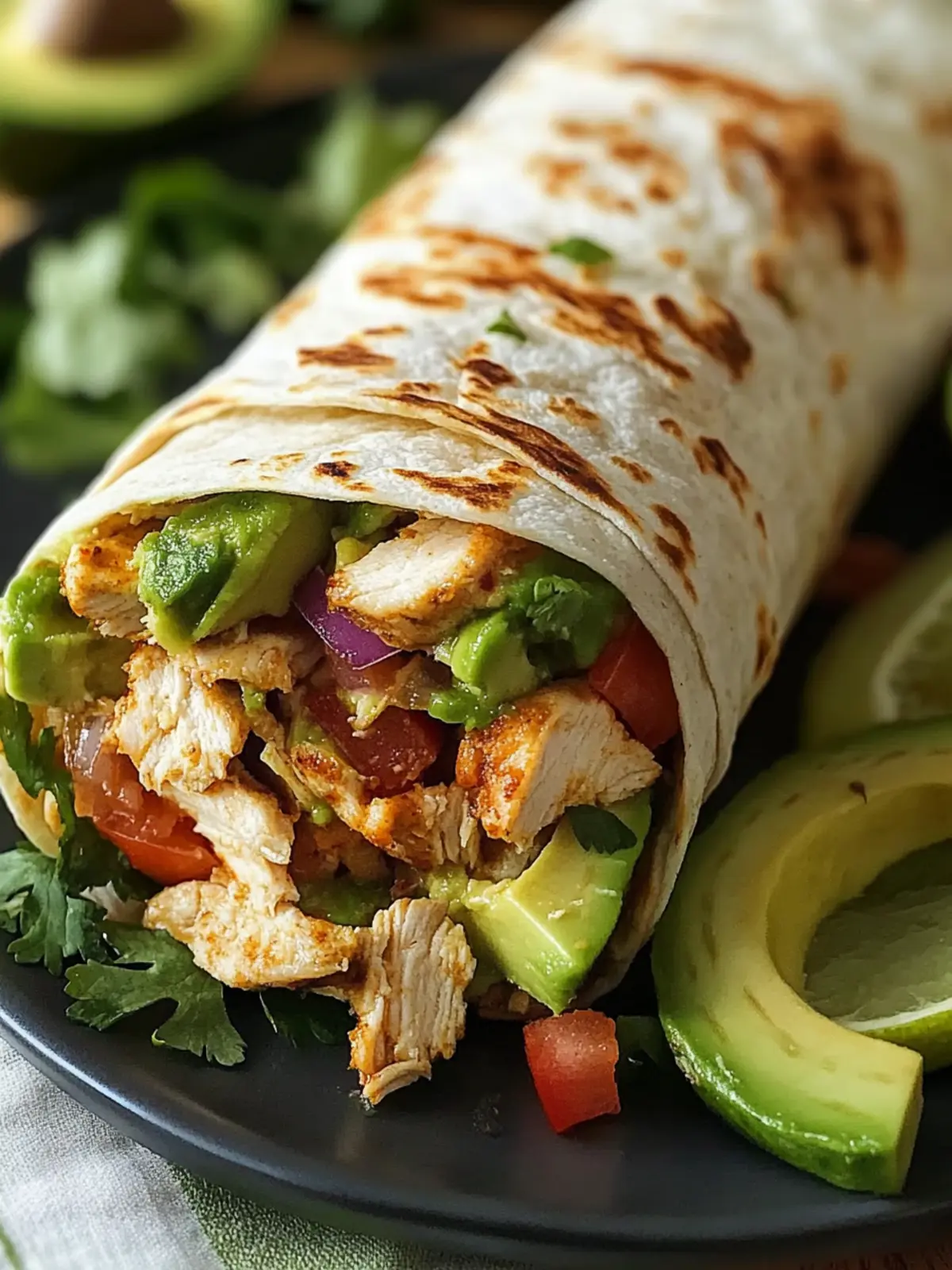 Delicious Chicken Avocado Wrap Recipe for Quick Lunch Bliss 5 Chicken Avocado Wrap Recipe