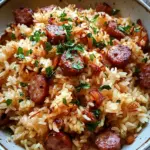 Irresistible Sticky Smoky Garlic Butter Parmesan Sausage Rice 9 Sticky Smoky Garlic Butter Parmesan Sausage Rice