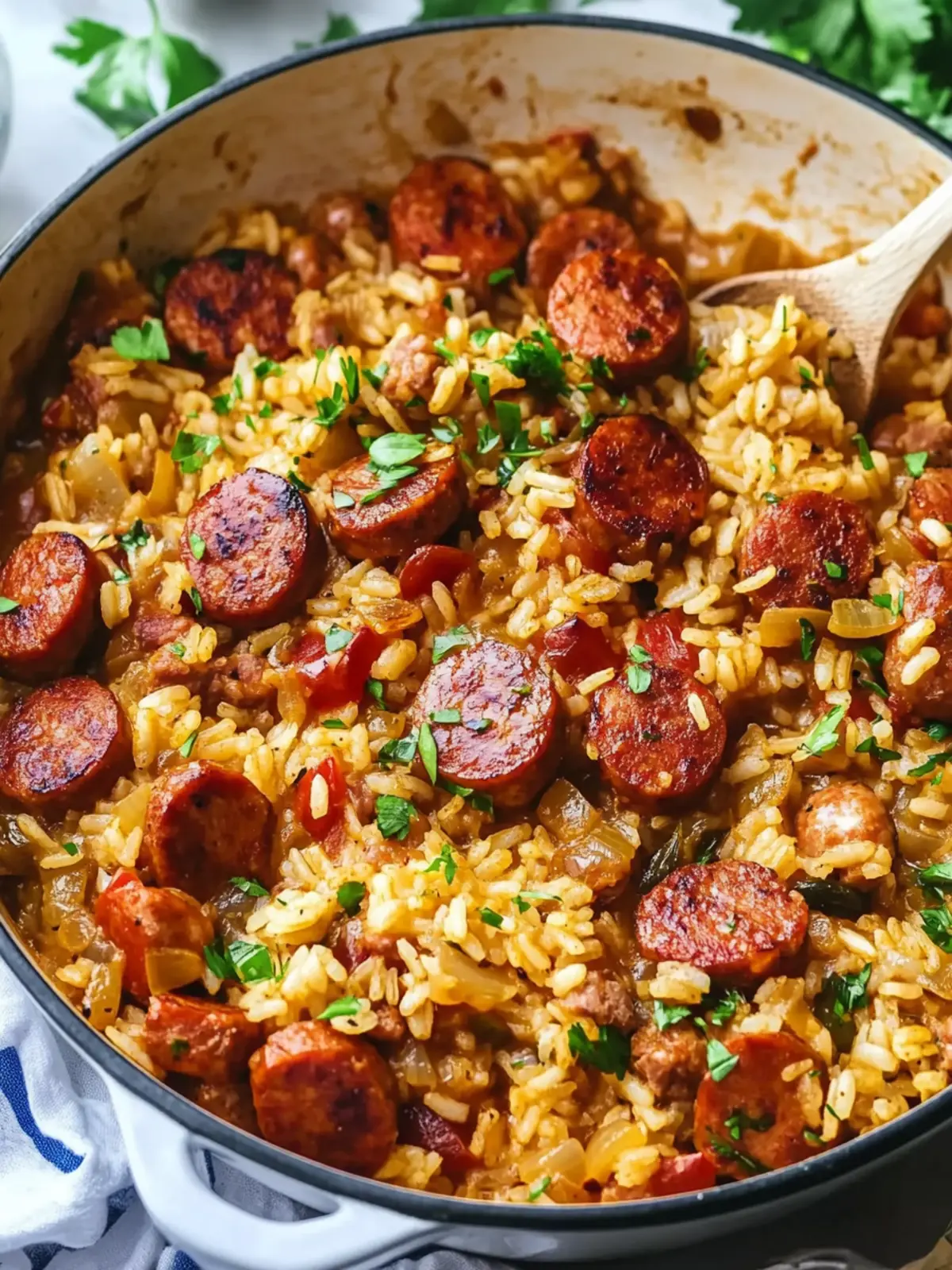 Kielbasa and Rice Skillet: Your Perfect One-Pan Comfort Dish 5 Kielbasa and Rice Skillet
