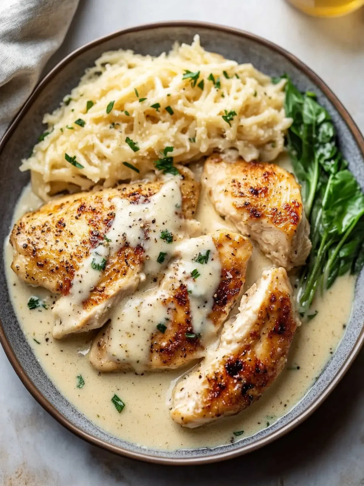 Creamy Garlic Parmesan Chicken