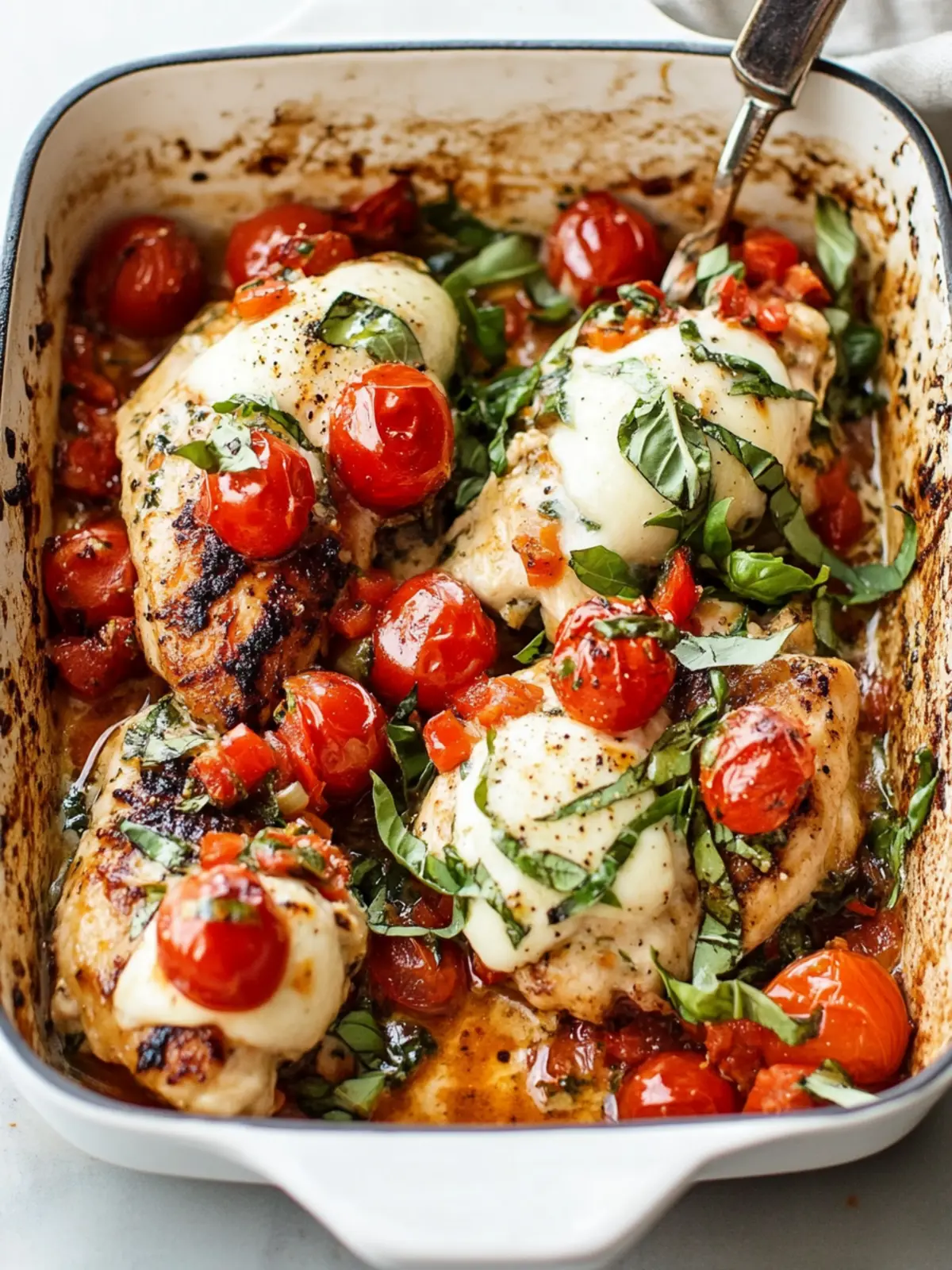 Savory Baked Caprese Chicken That'll Wow Your Dinner Guests 3 Baked Caprese Chicken