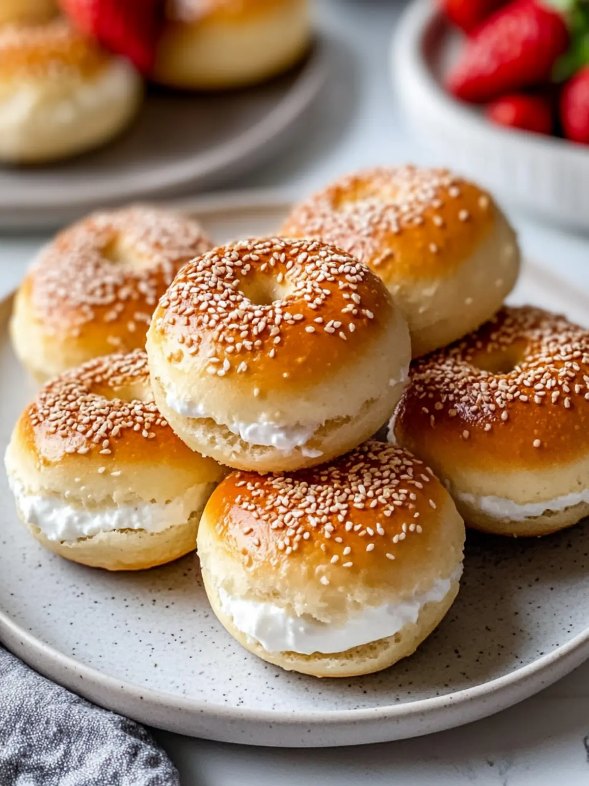 Delicious 2-Ingredient Greek Yogurt Bagel Bites for Easy Snacking 3 2-Ingredient Greek Yogurt Bagel Bites