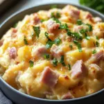 Crockpot Ham and Potato Casserole