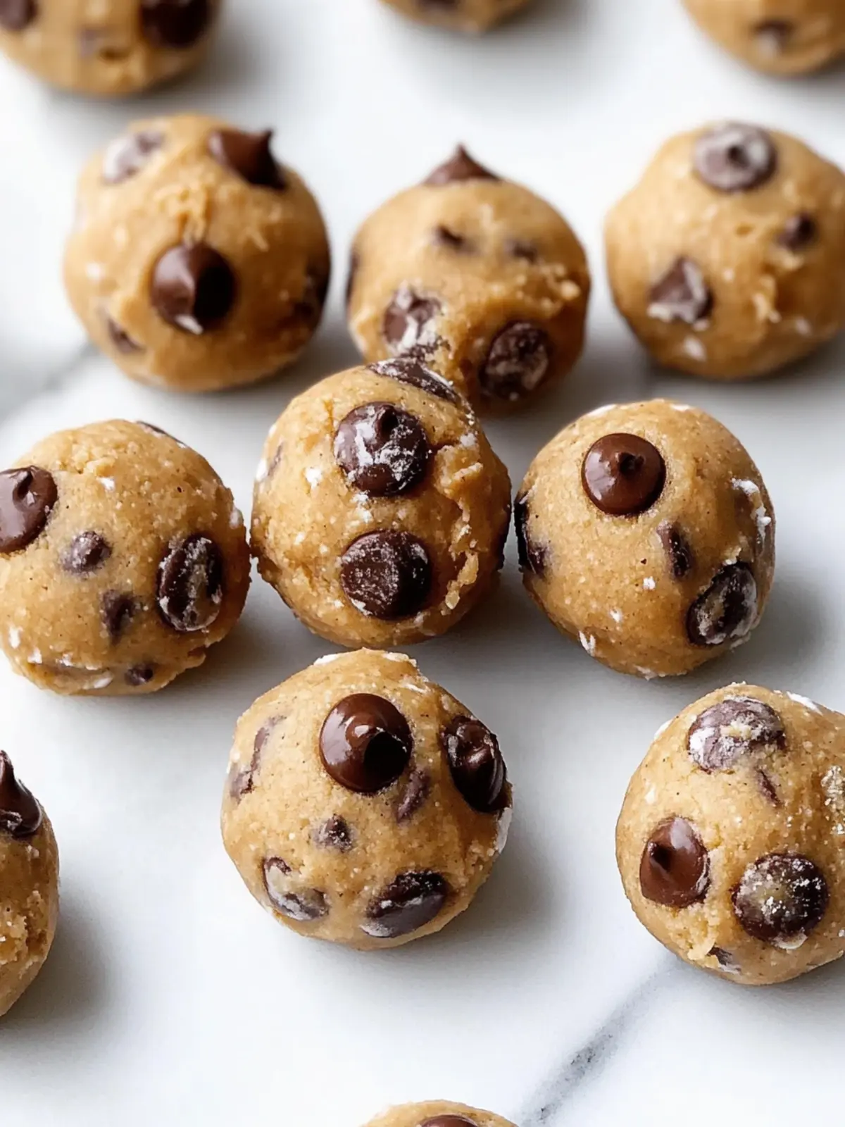 Vegan Cookie Dough Chickpea Bites: Guilt-Free Indulgence 3 Vegan Cookie Dough Chickpea Bites