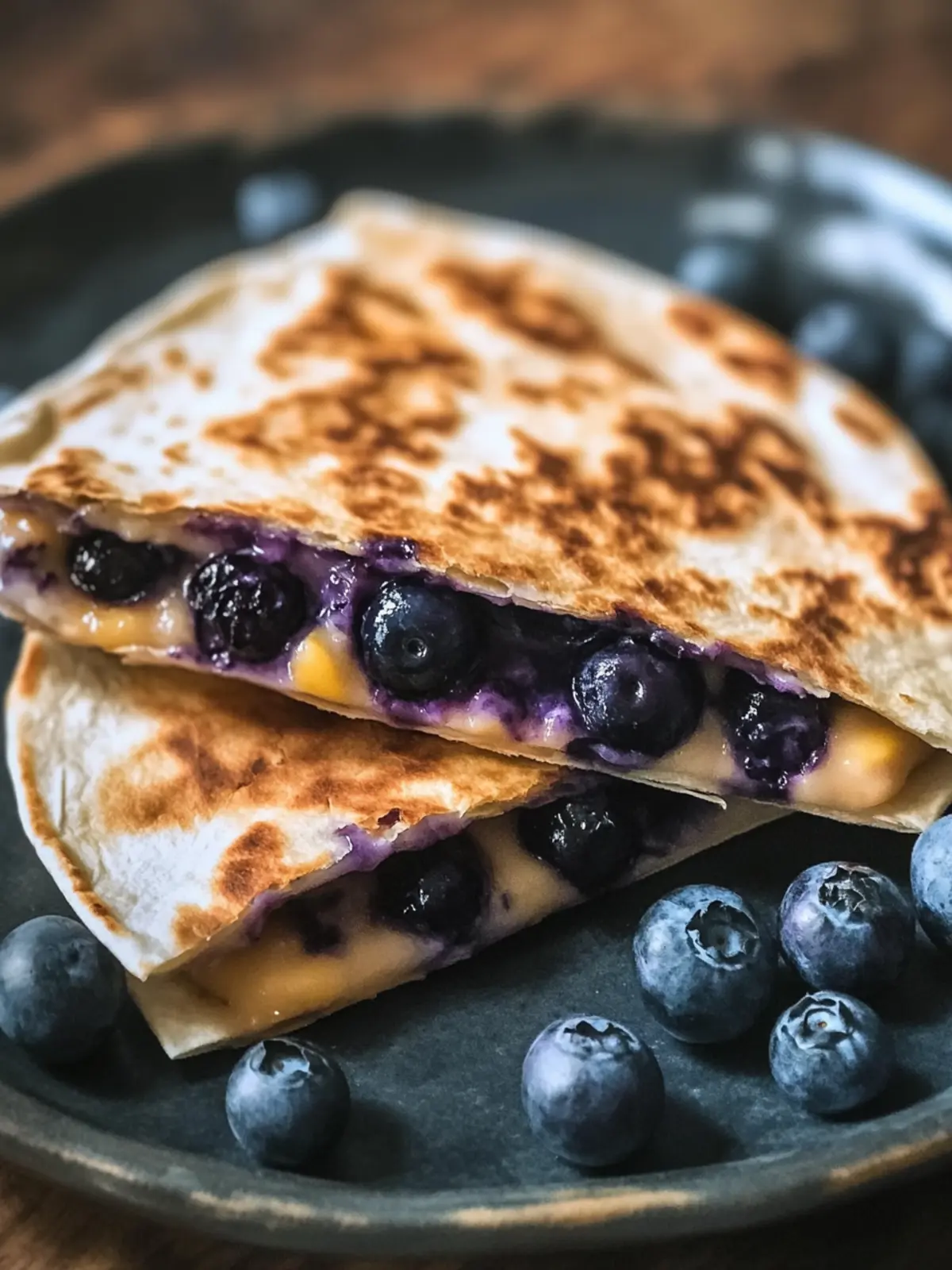 Blueberry Breakfast Quesadillas That Will Wow Your Mornings 3 Blueberry Breakfast Quesadillas