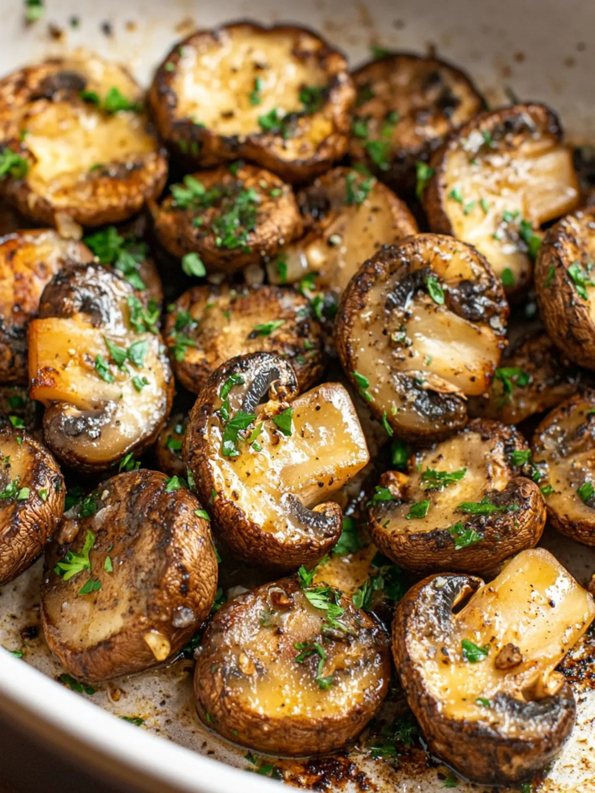 Savory Air Fryer Mushrooms with Parmesan in 10 Minutes 3 Air Fryer Mushrooms