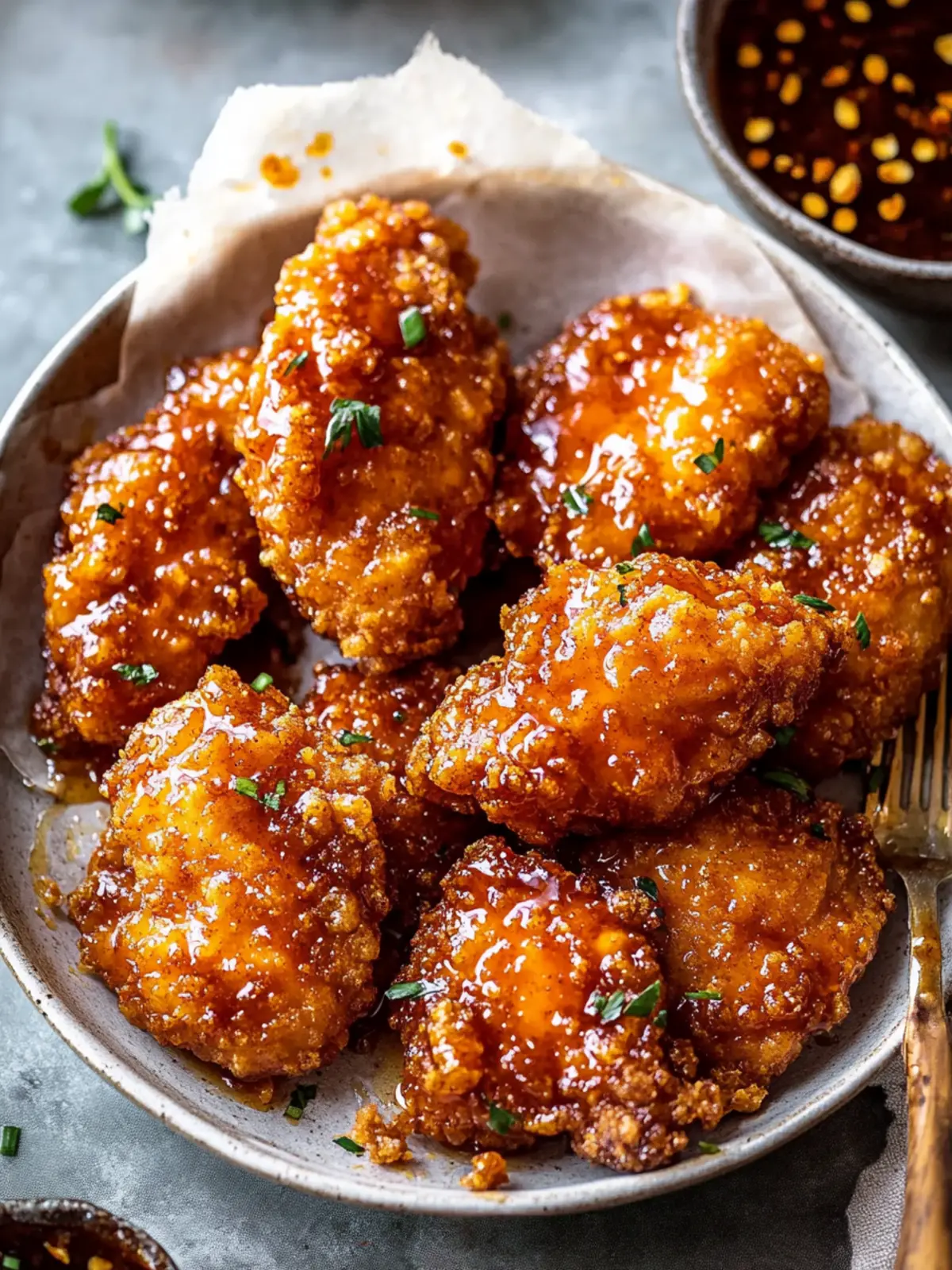 Baked Crunchy Hot Honey Chicken: Flavor Explosion Awaits! 3 Baked Crunchy Hot Honey Chicken.