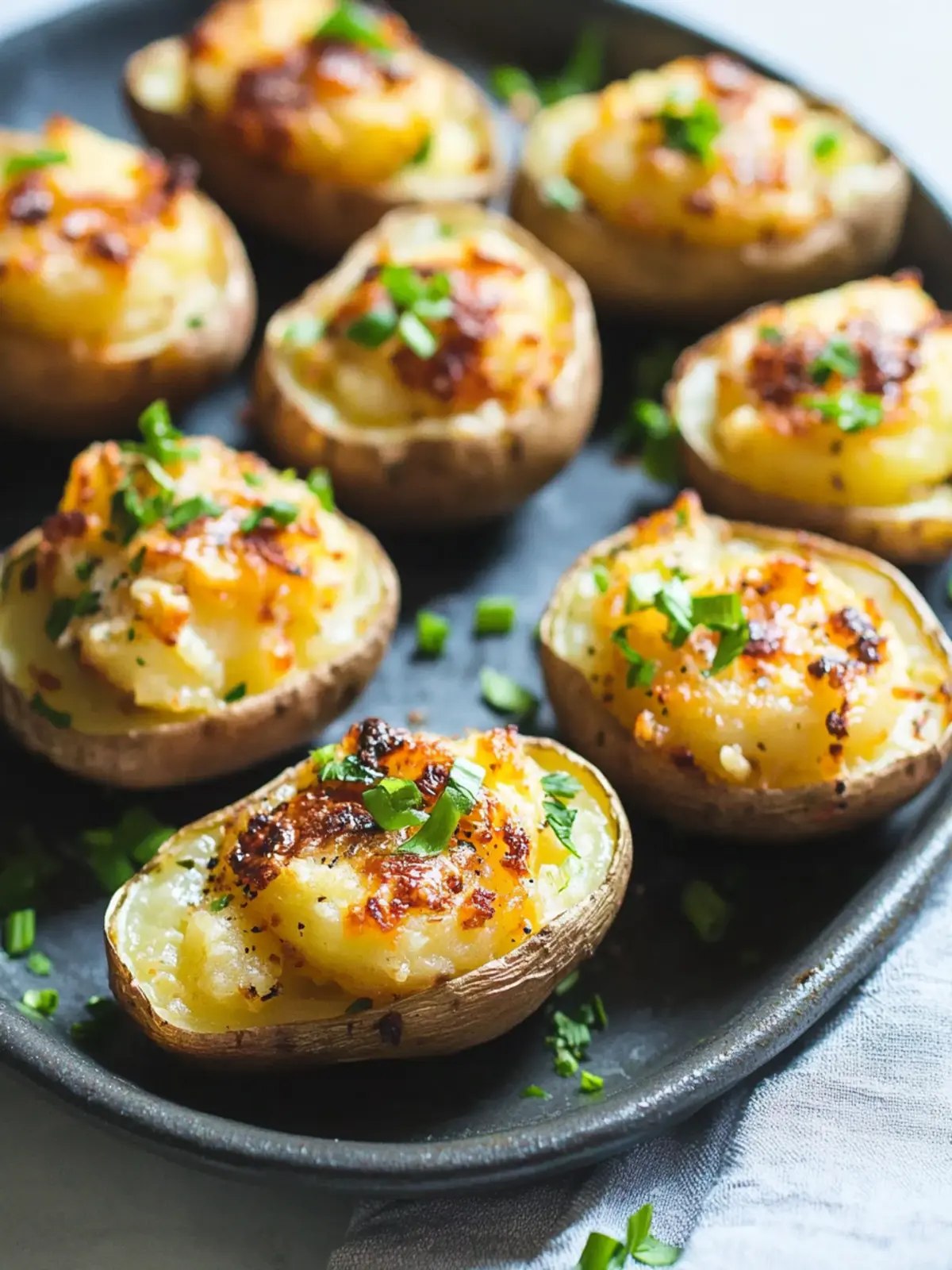 Irresistibly Cheesy Twice Baked Baby Potatoes You’ll Love 4 Twice Baked Baby Potatoes