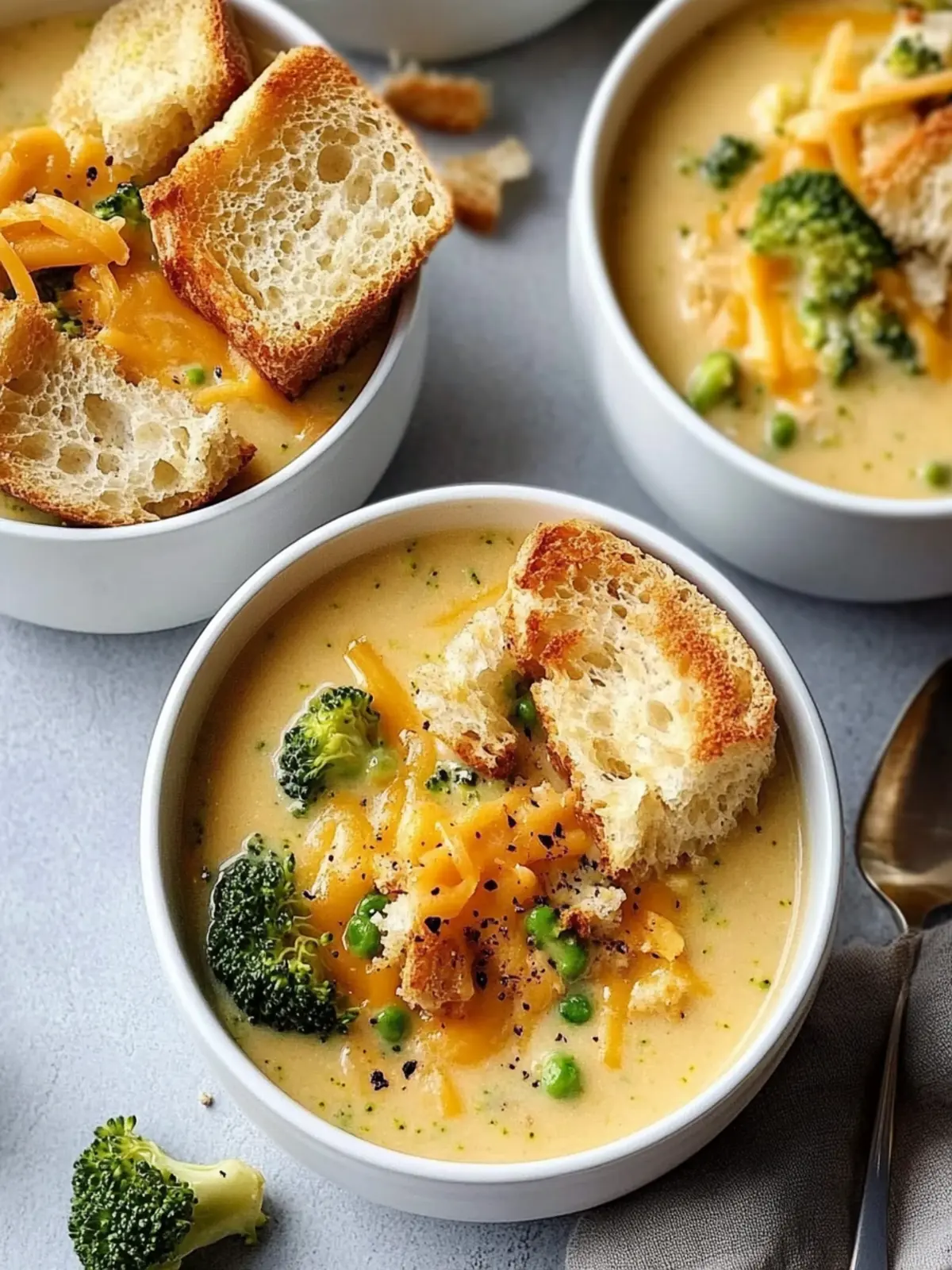 Creamy Broccoli Cheddar Soup: Warmth in Every Bite 2 Broccoli Cheddar Soup