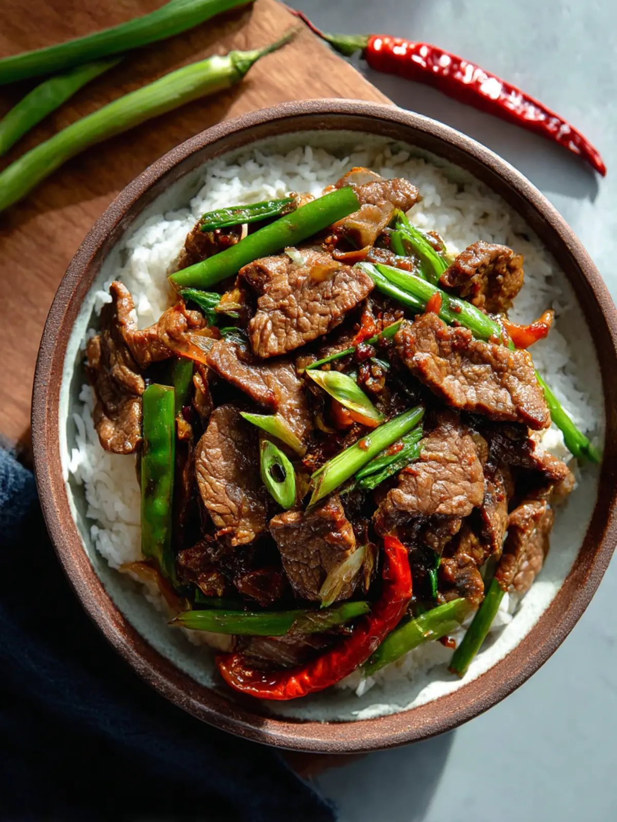 Spicy Stir-Fried Beef