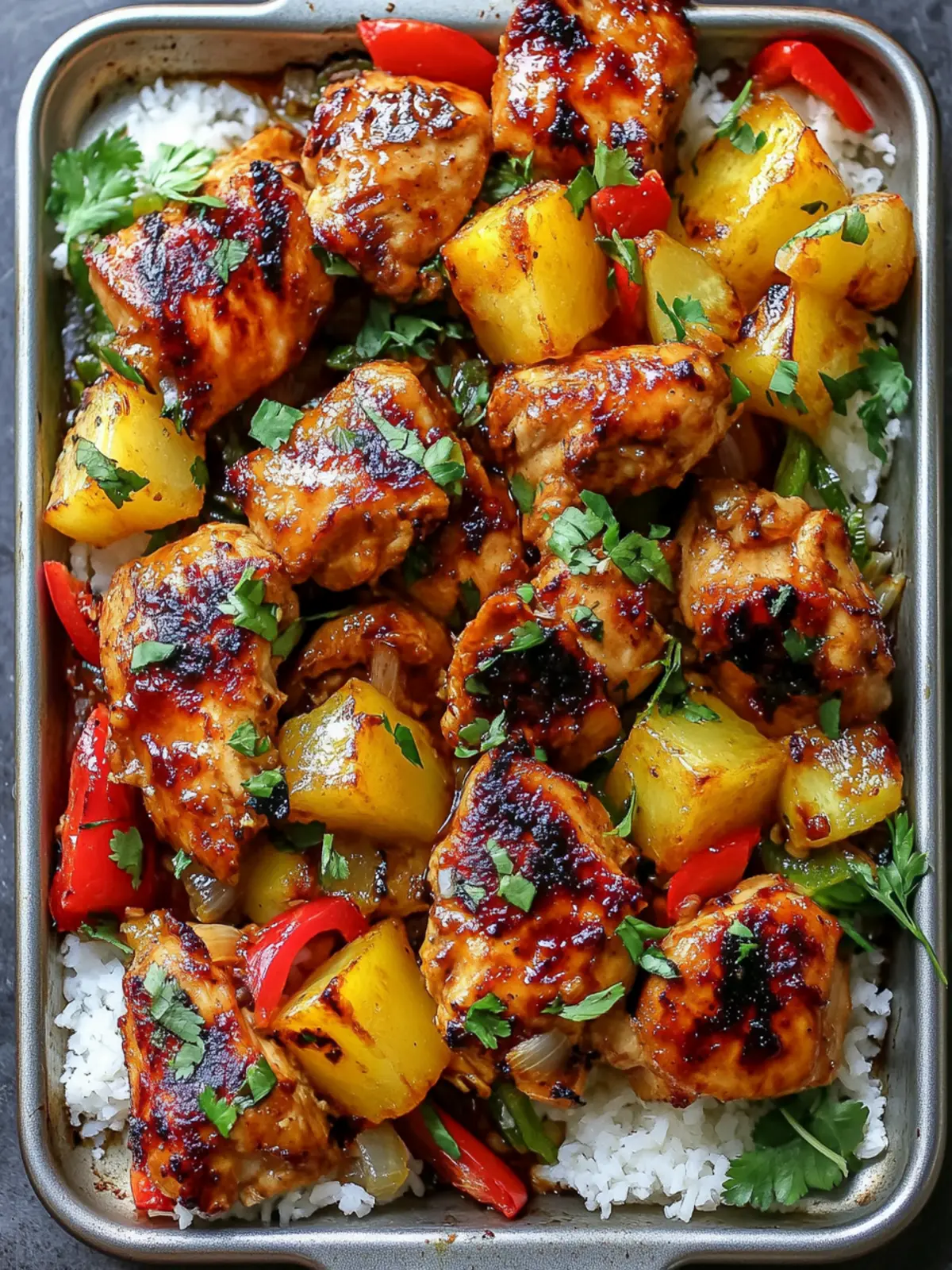 Hawaiian Chicken Sheet Pan: Quick, Sweet & Savory Delight! 4 Hawaiian Chicken Sheet Pan