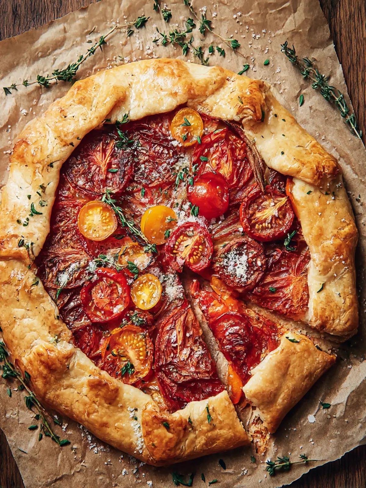 Savory Tomato Galette: A Flavorful Seasonal Delight 5 Tomato Galette