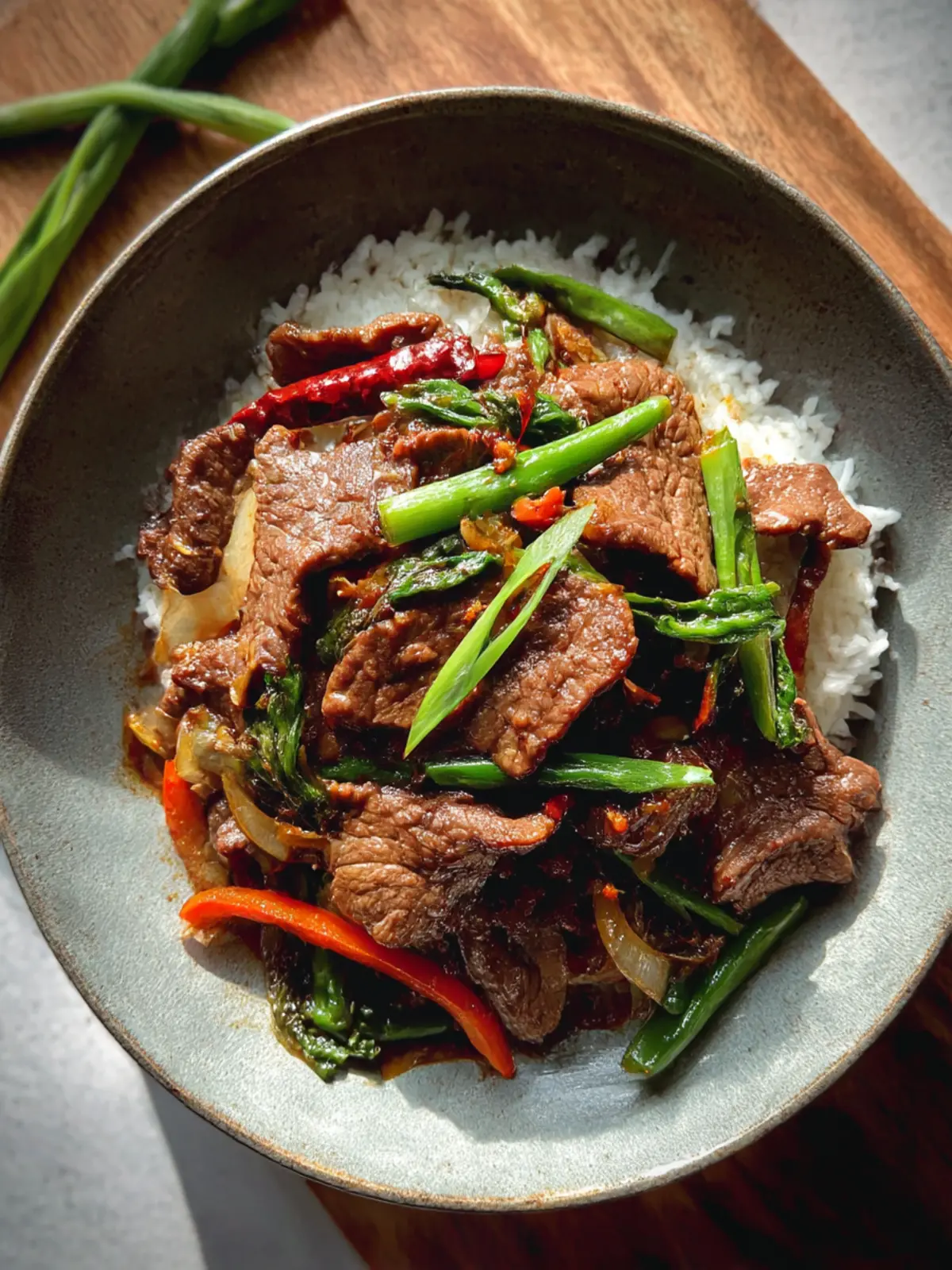 Spicy Stir-Fried Beef