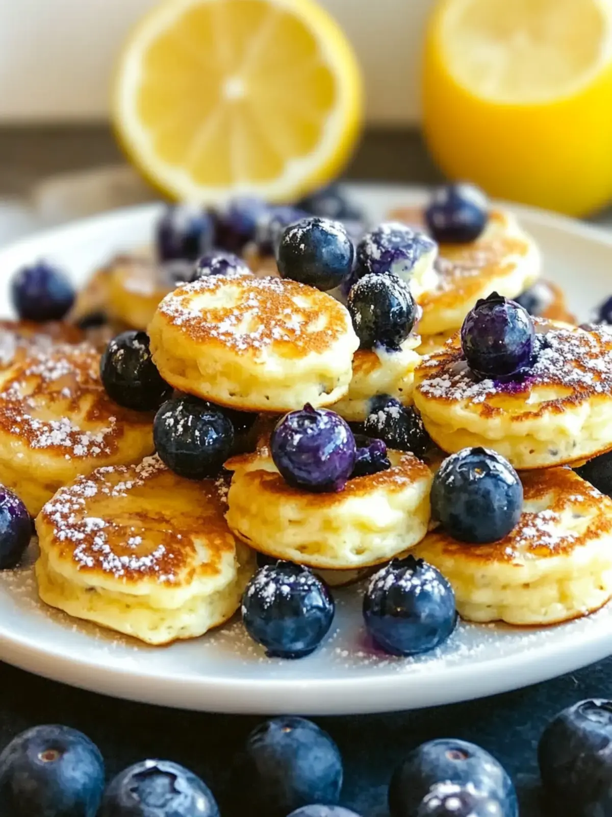 Protein-Packed 15-Minute Lemon Blueberry Cottage Cheese Bites 2 15-Minute Lemon Blueberry Cottage Cheese Pancake Bites
