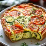 Delicious Crustless Zucchini Tomato Quiche for Easy Brunch 10 Crustless Zucchini Tomato Quiche
