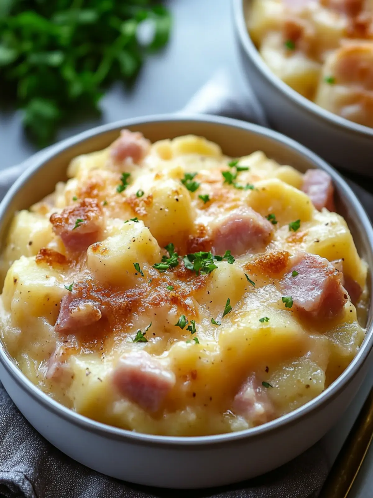 Comforting Crockpot Ham and Potato Casserole for Busy Nights 2 Crockpot Ham and Potato Casserole