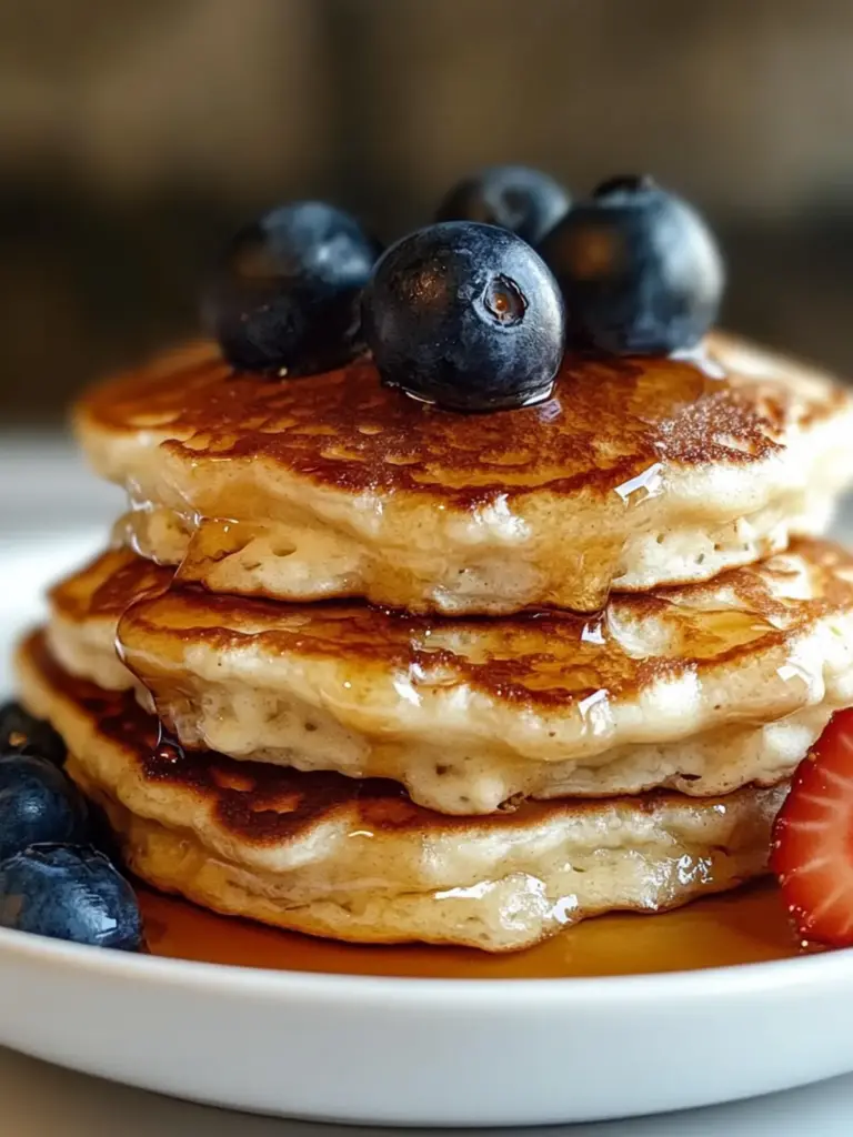 High-Protein Cottage Cheese Pancakes