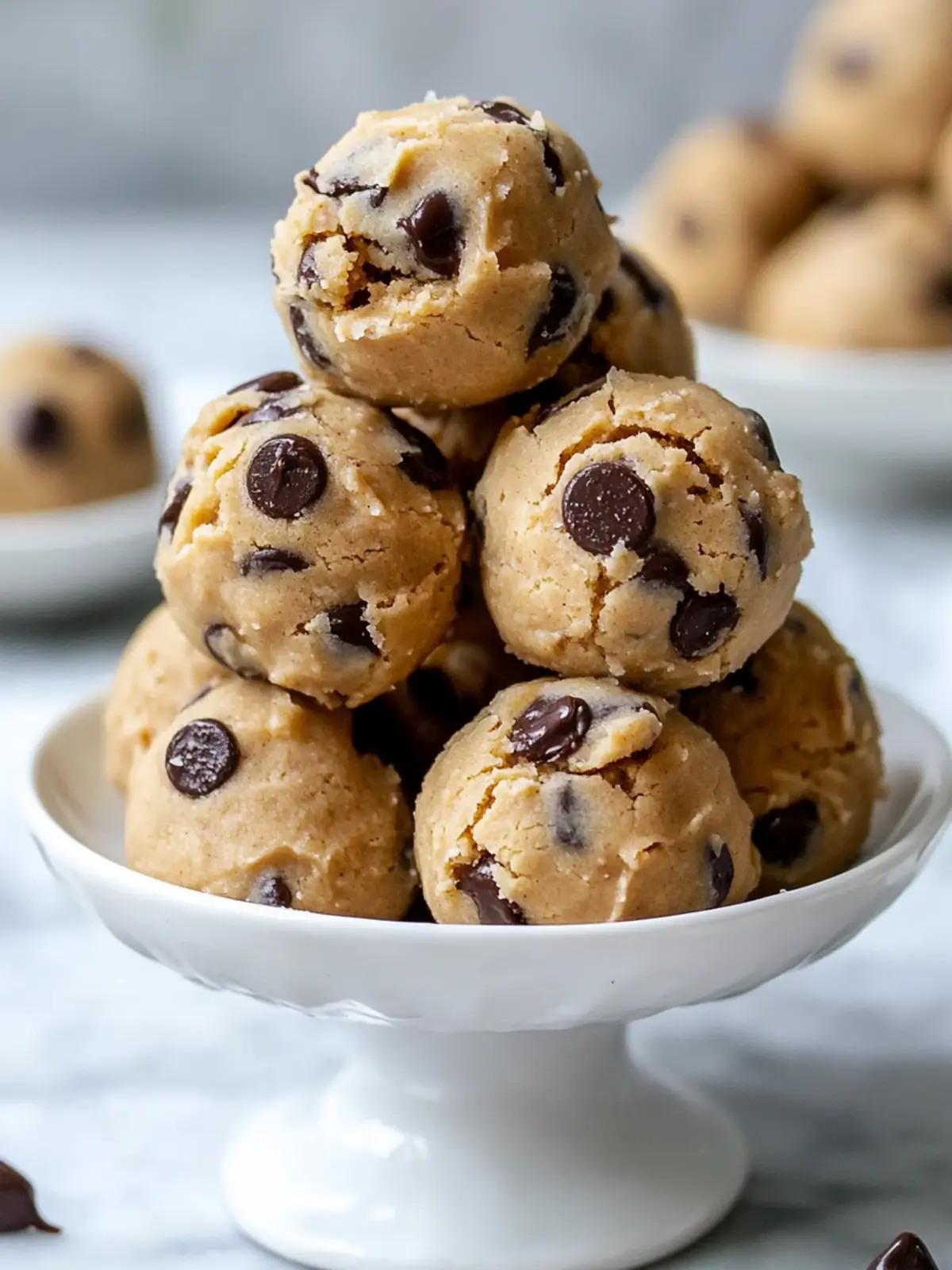 Vegan Cookie Dough Chickpea Bites: Guilt-Free Indulgence 4 Vegan Cookie Dough Chickpea Bites