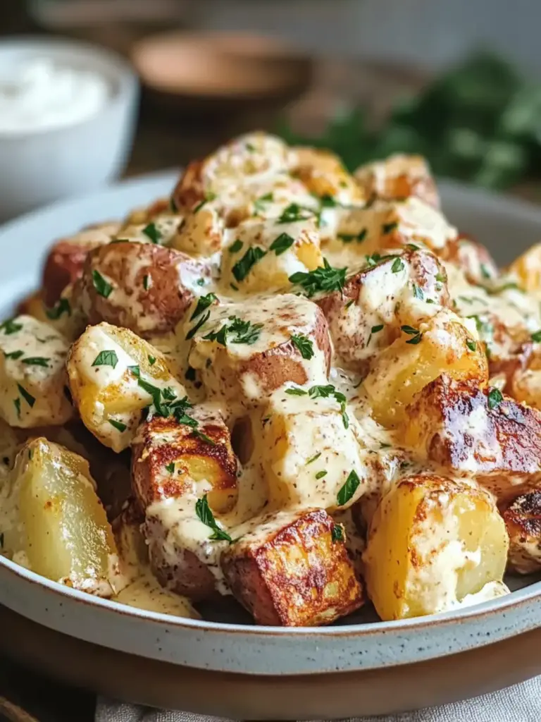 Steakhouse Potatoes Romanoff with Greek Yogurt