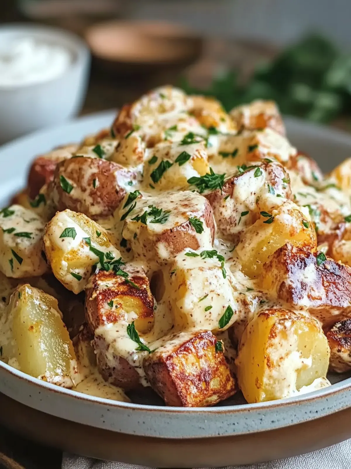 Steakhouse Potatoes Romanoff with Greek Yogurt