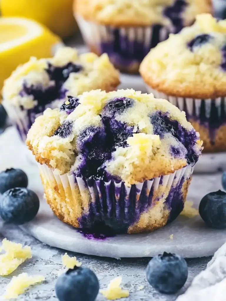 Lemon Blueberry Muffins