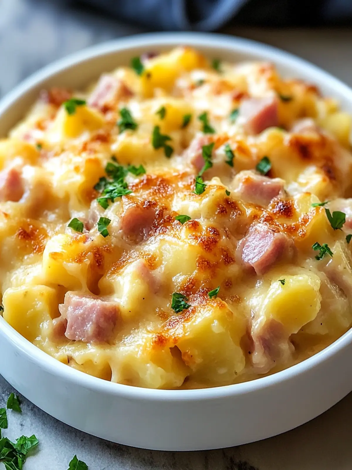 Comforting Crockpot Ham and Potato Casserole for Busy Nights 3 Crockpot Ham and Potato Casserole