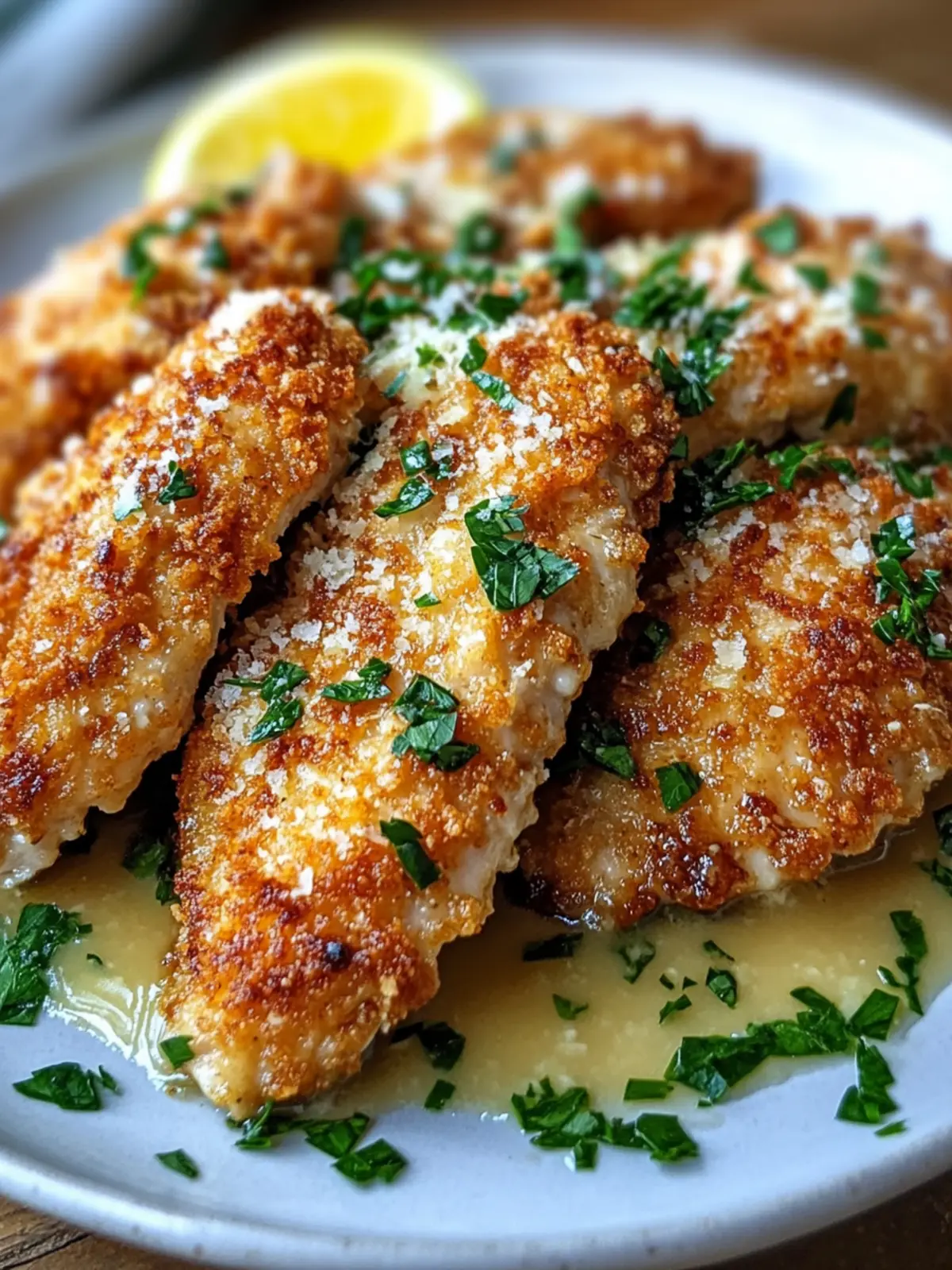 Crispy Parmesan Chicken with Rich Garlic Sauce You’ll Love 3 Crispy Parmesan Chicken with a Rich Garlic Sauce