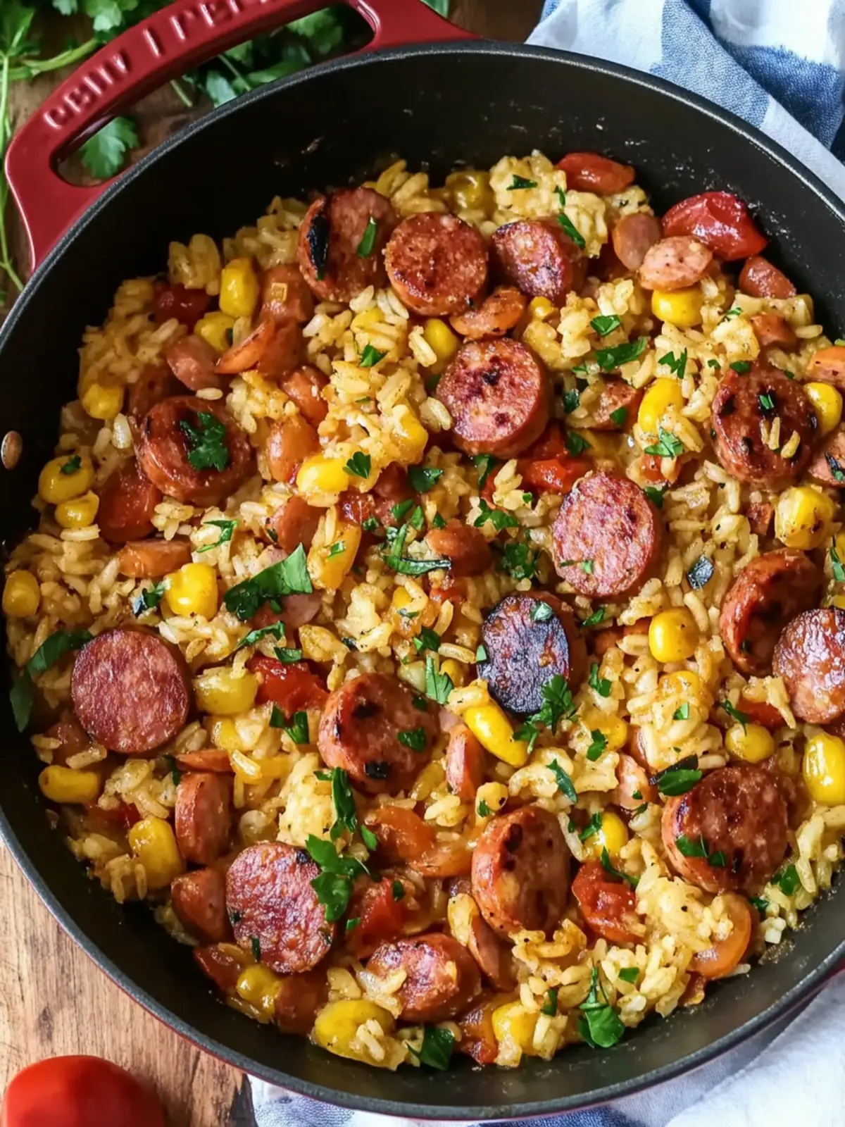Kielbasa and Rice Skillet: Your Perfect One-Pan Comfort Dish 3 Kielbasa and Rice Skillet