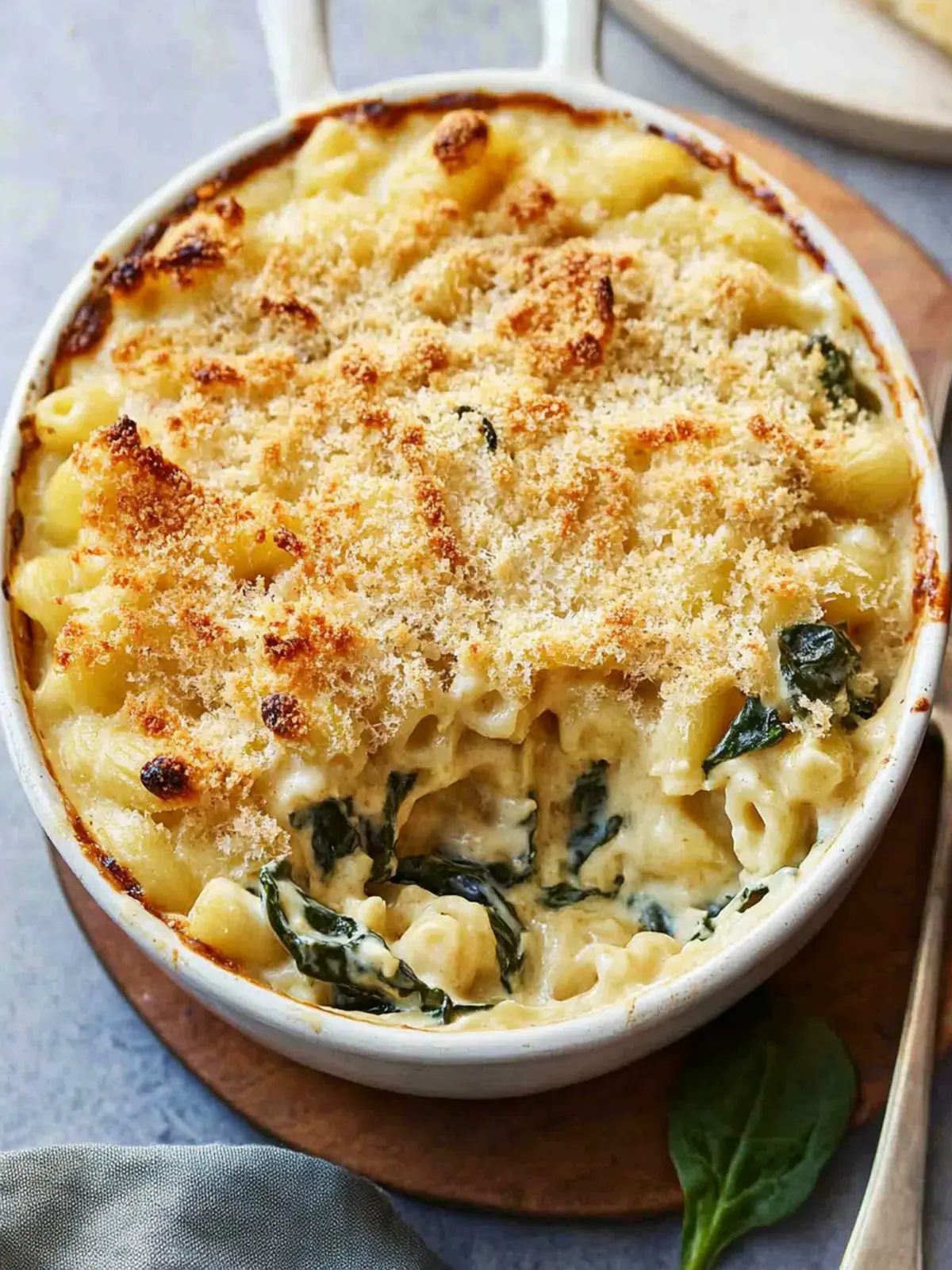 Indulge in Spinach Artichoke Macaroni & Cheese Bliss 2 Spinach Artichoke Macaroni & Cheese
