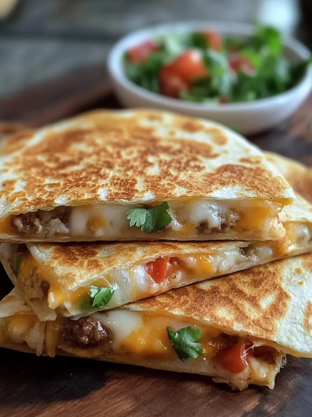 Smashburger Quesadillas: Crunchy Comfort in Just 20 Minutes 5 Smashburger Quesadillas