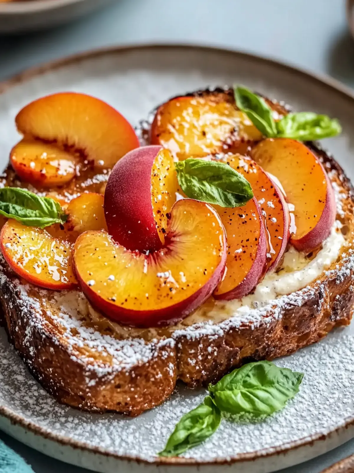 Viral Air Fryer Peach Toast: Your 7-Minute Breakfast Bliss 2 Viral Air Fryer Peach Toast