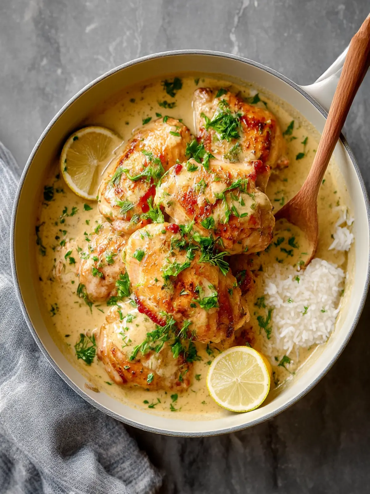 One Pot Creamy Garlic Chicken for Effortless Dinner Bliss 3 One Pot Creamy Garlic Chicken