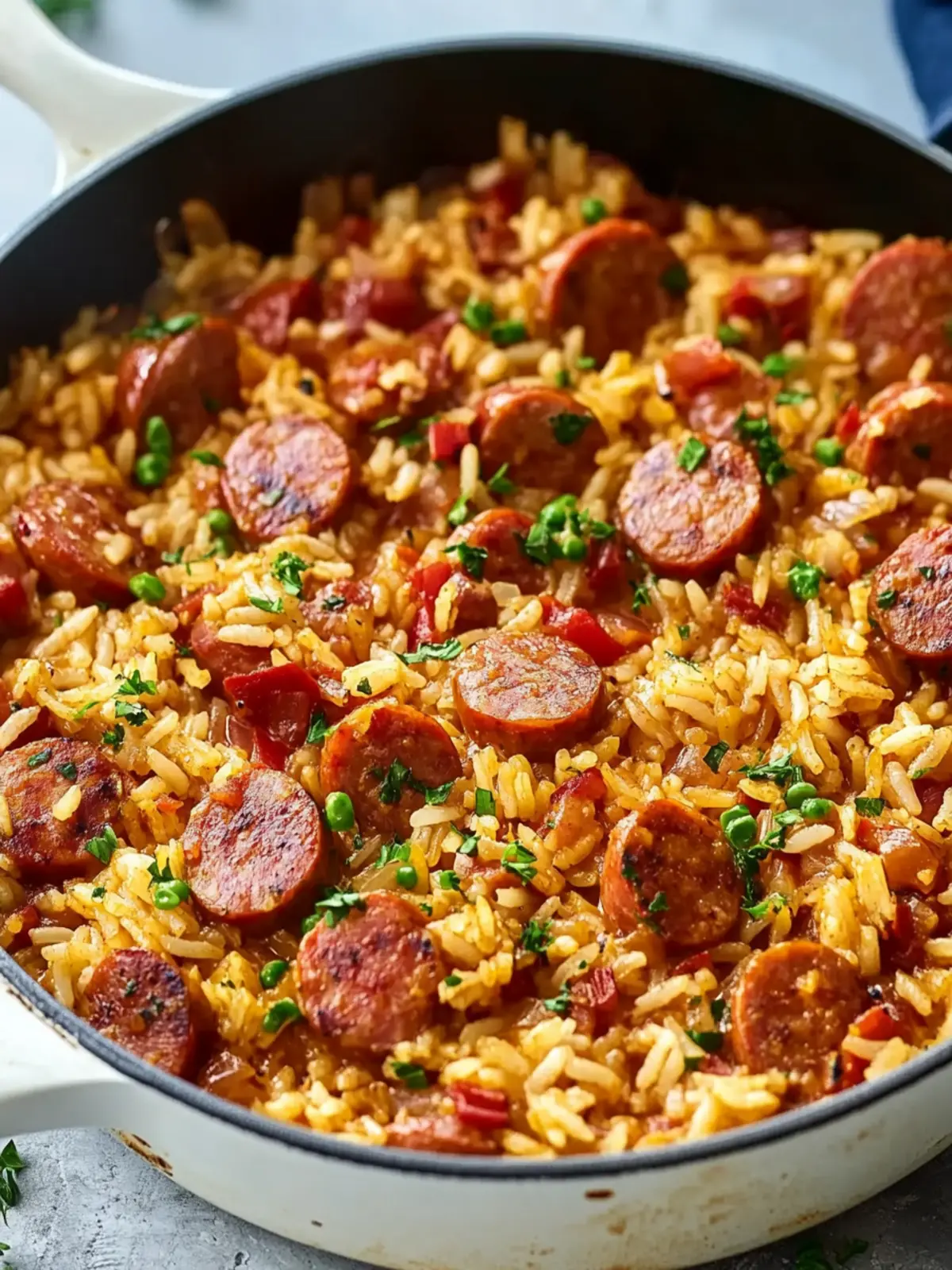 Kielbasa and Rice Skillet: Your Perfect One-Pan Comfort Dish 2 Kielbasa and Rice Skillet