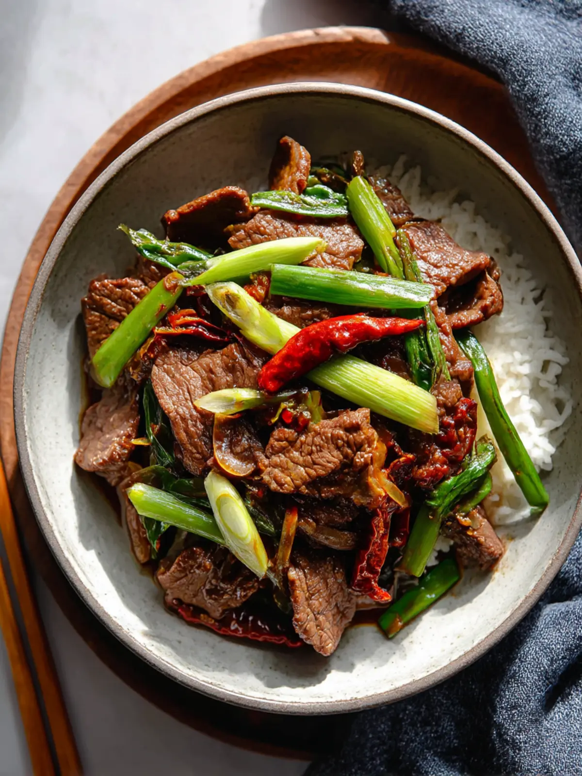Spicy Stir-Fried Beef