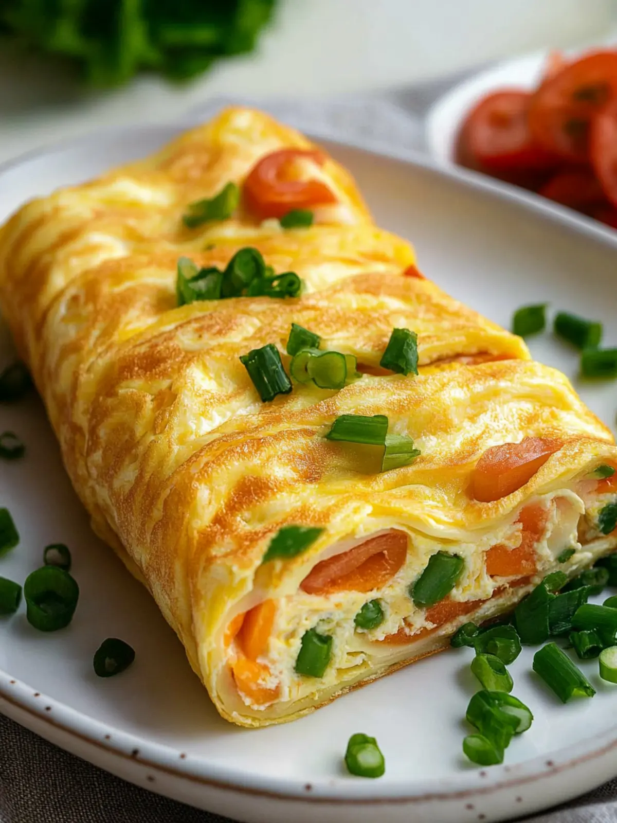 Korean Rolled Omelette: Fluffy Perfection for Quick Meals 3 Korean Rolled Omelette