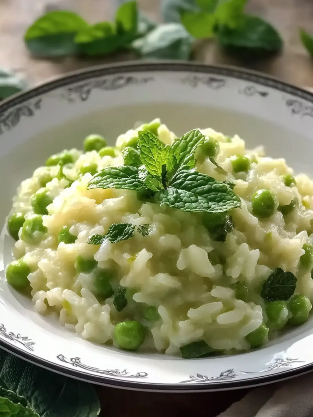 Fresh & Creamy Pea and Mint Risotto Recipe You’ll Love 3 Fresh & Creamy Pea and Mint Risotto Recipe