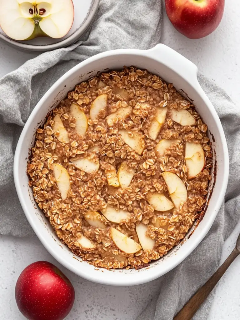Apple Cinnamon Baked Oatmeal