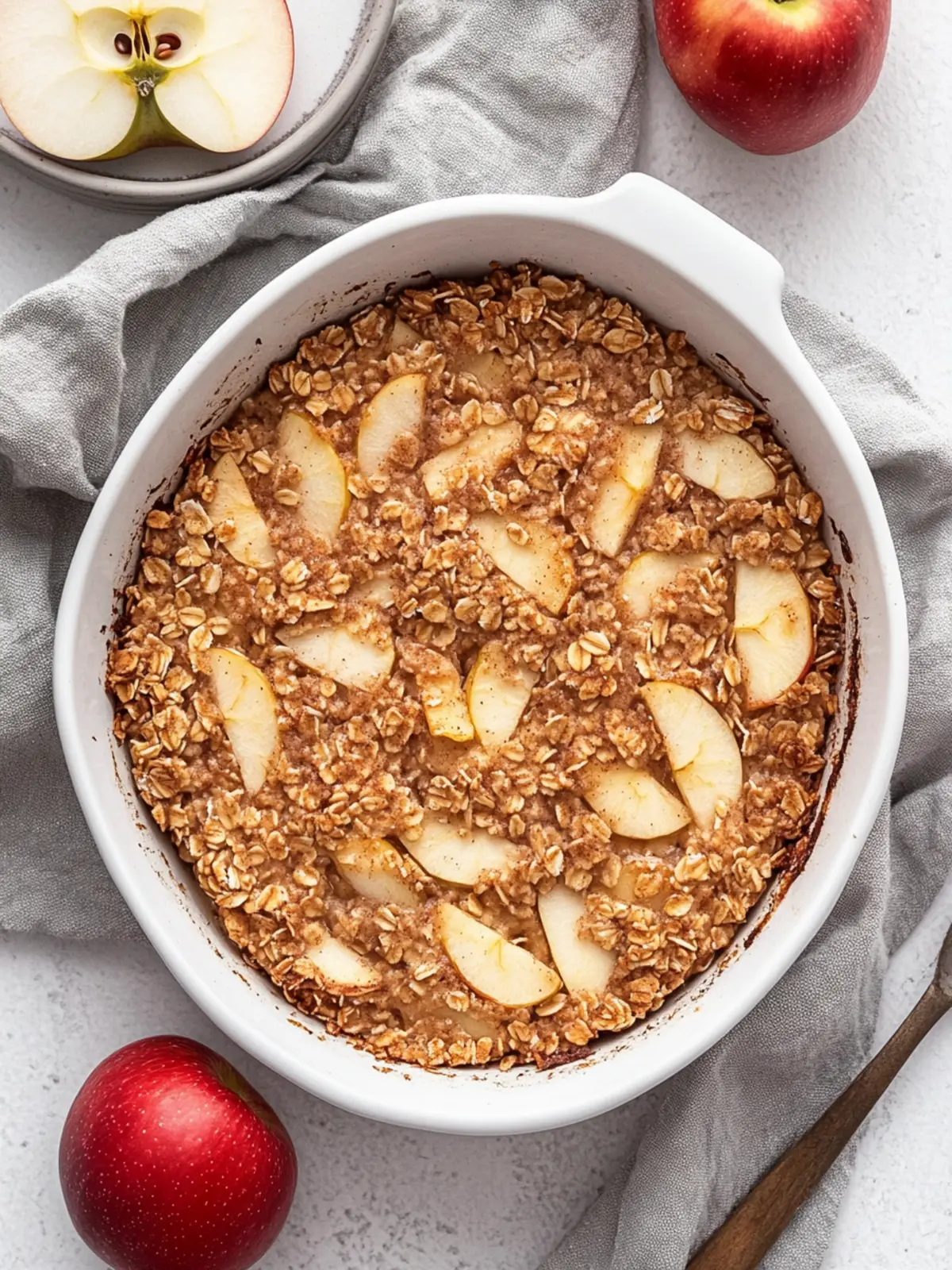 Cozy Up with Apple Cinnamon Baked Oatmeal Delight 5 Apple Cinnamon Baked Oatmeal
