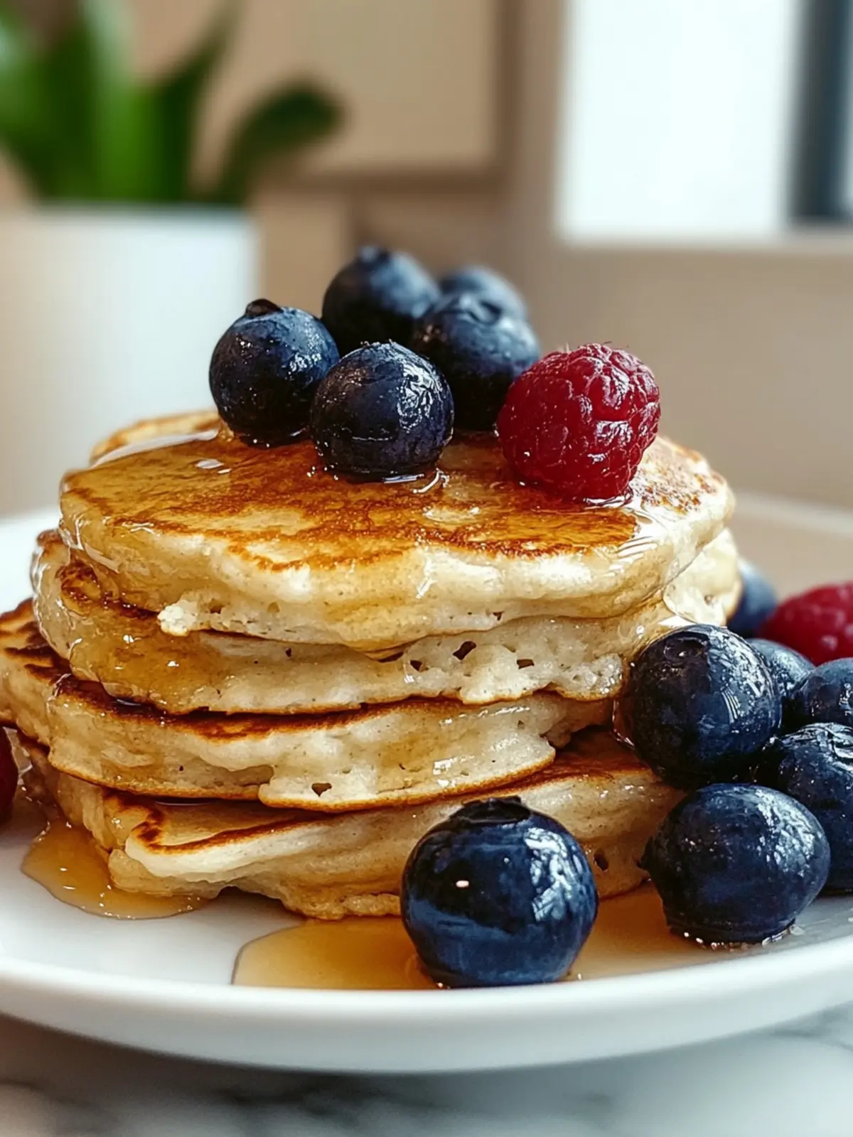 Fluffy High-Protein Cottage Cheese Pancakes for Breakfast Bliss 4 High-Protein Cottage Cheese Pancakes