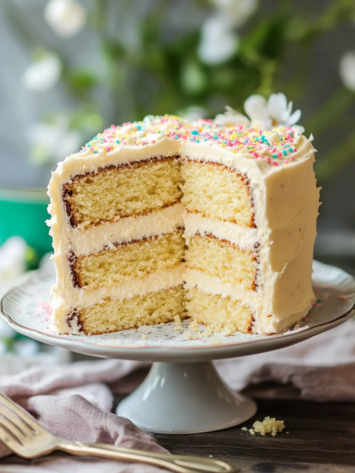 The Best Vanilla Cake Recipe