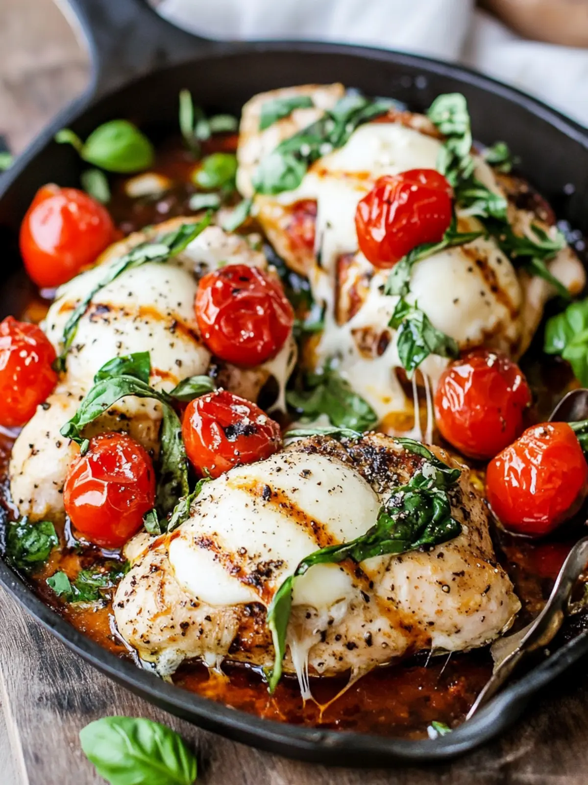 Savory Baked Caprese Chicken That'll Wow Your Dinner Guests 2 Baked Caprese Chicken