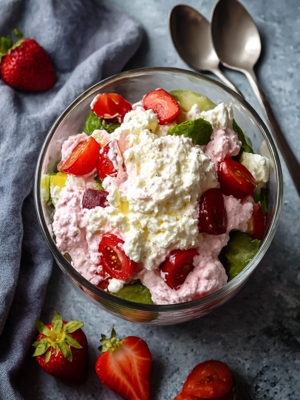 Delicious Cottage Cheese Salad for a Refreshing Treat 5 Cottage Cheese Salad