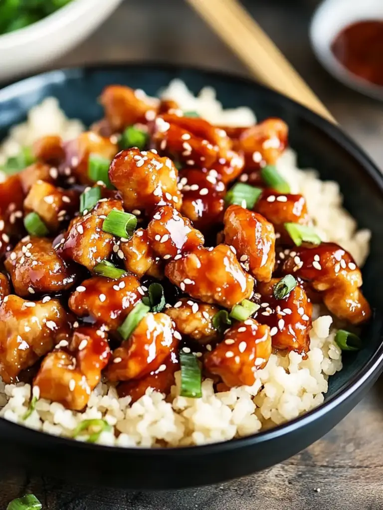 Easy General Tso’s Chicken