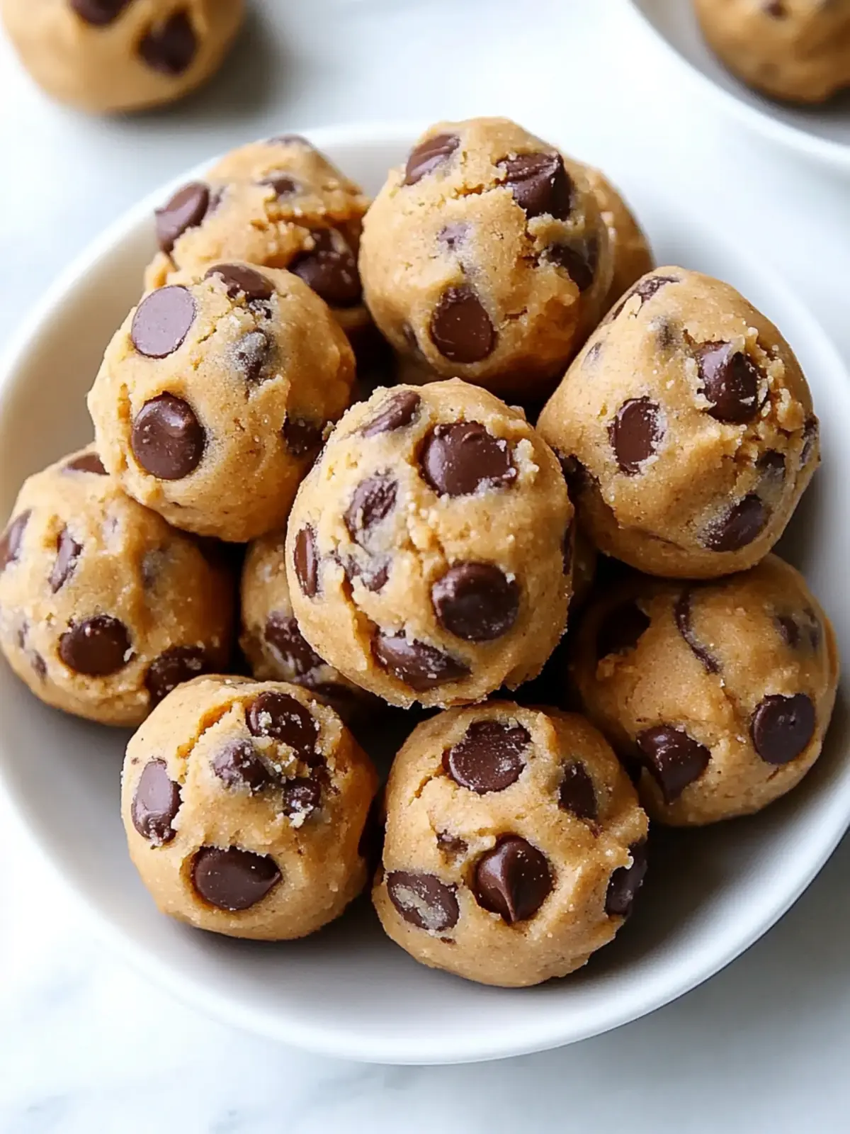 Vegan Cookie Dough Chickpea Bites: Guilt-Free Indulgence 2 Vegan Cookie Dough Chickpea Bites
