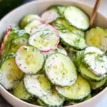Refreshing Creamy Cucumber Salad for Light Summer Feasts 6 Creamy Cucumber Salad