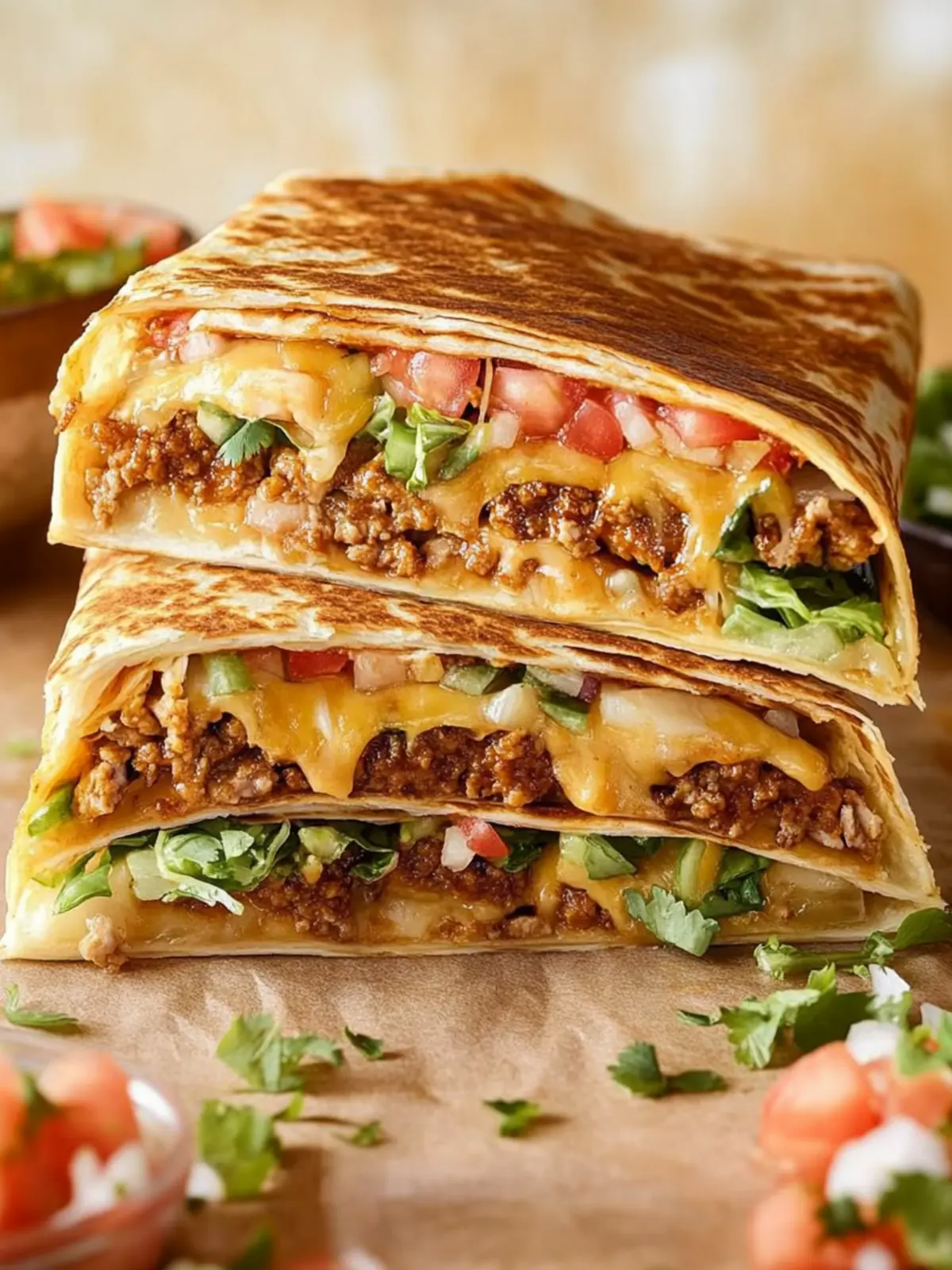 Savor Homemade Crunchwrap Supreme Like a Taco Paradise 2 Homemade Crunchwrap Supreme