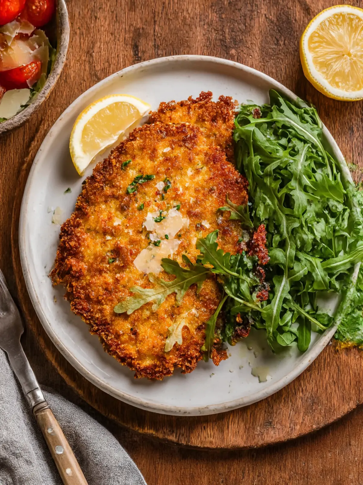 Crispy Chicken Milanese: A Gourmet Twist on Comfort Food 3 Chicken Milanese